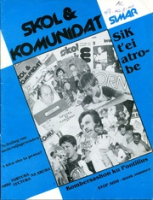 Skol i Komunidat (Maart 1988), SIMAR/VLA - Sindikato di Maestronan di Aruba/Vakbond Leerkrachten Aruba
