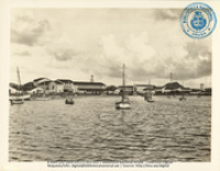 Harbour, Oranjestad, Aruba, Netherlands, Antilles (1955)