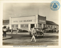 Hotel Las Delicias, Helfrich Street, San Nicolaas, Aruba, Netherlands Antilles (1955)