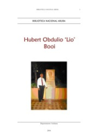 Hubert 'Lio' Booi - Informatie voor Spreekbeurten, Biblioteca Nacional Aruba