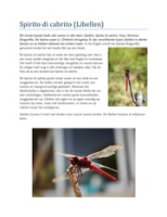 Spirito di Cabrito (Libelle) - Informatie voor Spreekbeurten, Biblioteca Nacional Aruba