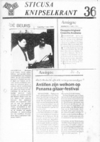 Sticusa Knipselkrant no. 36 (Mei 1984), Stichting voor Culturele Samenwerking (STICUSA)