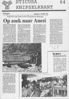 Sticusa Knipselkrant no. 64 (Januari 1985), Stichting voor Culturele Samenwerking (STICUSA)