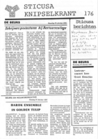 Sticusa Knipselkrant no. 176 (November 1987), Stichting voor Culturele Samenwerking (STICUSA)
