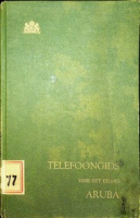 Telefoongids voor het eiland Aruba 1954