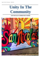 Unity in the Community (May 27th, 2019) - San Nicolas Community Paper, Unity In The Community Foundation