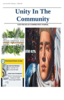 Unity in the Community (June 3rd, 2019) - San Nicolas Community Paper, Unity In The Community Foundation