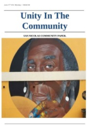 Unity in the Community (June 17th, 2019) - San Nicolas Community Paper, Unity In The Community Foundation