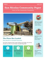 San Nicolas Community Paper (August 12th, 2019), Unity In The Community Foundation