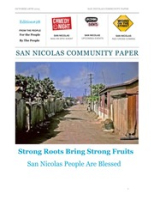 San Nicolas Community Paper (October 28, 2019), Unity In The Community Foundation