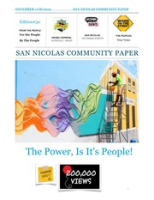 San Nicolas Community Paper (November 11, 2019), Unity In The Community Foundation
