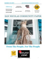San Nicolas Community Paper (December 16, 2019), Unity In The Community Foundation