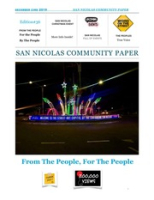 San Nicolas Community Paper (December 23, 2019), Unity In The Community Foundation