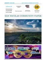 San Nicolas Community Paper (January 13, 2020), Unity In The Community Foundation
