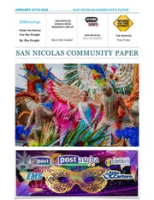 San Nicolas Community Paper (January 27, 2020), Unity In The Community Foundation