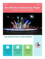 San Nicolas Community Paper (May 4, 2020), Unity In The Community Foundation