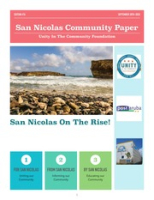 San Nicolas Community Paper (September 28, 2020), Unity In The Community Foundation