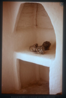 Fogon, kookplaats met schoorsteen, binnenzijde van traditioneel Arubaans woonhuis, Cas di Torto, 1976, Vredebregt, Casper