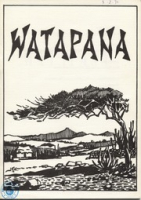 Watapana - Januari 1971 - Revista Kultural di Antijas Hulandes, Redactie Watapana