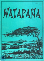 Watapana - Oktober 1971 - Revista Kultural di Antijas Hulandes, Redactie Watapana