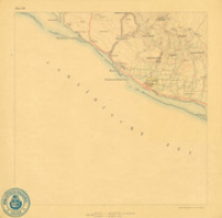 Topographische Kaart van Aruba (1912) - Blad VII, Array