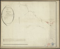 Plan van de Paardenbaaij van Aruba (ca. 1830)