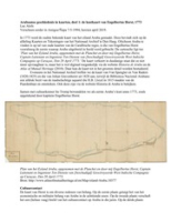 Arubaanse geschiedenis in kaarten, deel 1: de kustkaart van Engelbertus Horst, 1773; deel 2: Lloyd, Spengler/Van Raders en Gravenhorst, 1815-1828