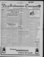 De Arubaanse Courant (25 november 1950), Aruba Drukkerij