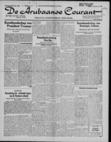 De Arubaanse Courant (28 december 1950), Aruba Drukkerij