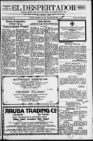 El Despertador (24 maart 1934) - Aruba, Kuiperi, Gustaaf Adolf
