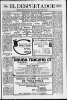 El Despertador (14 april 1934) - Aruba, Kuiperi, Gustaaf Adolf