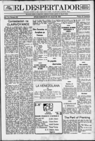 El Despertador (28 juli 1934) - Aruba, Kuiperi, Gustaaf Adolf