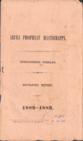Aruba Phosphaat Maatschappij (1882-1883) Beredeneerd Verslag, Aruba Phosphaat Maatschappij