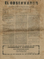 El Observador (9 mei 1935) - Aruba, Schotborgh, Adelbert C.