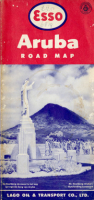 Esso Aruba Road Map (1952), Lago Oil and Transport Co. Ltd.