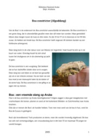Boa Constrictor - Informatie voor Spreekbeurten, Biblioteca Nacional Aruba