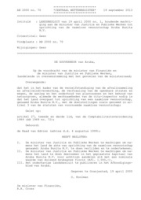 02.11AB00.070 Landsbesluit van 19 april 2000 no. 1 houdende machtiging aan de minister van Justitie en Publieke Werken tot oprichting van de naamloze vennootschap Aruba Bunita N.V., DWJZ - Directie Wetgeving en Juridische Zaken