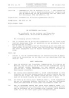02.12AB12.056 Landsbesluit Financieringsbehoefte 2012-II, DWJZ - Directie Wetgeving en Juridische Zaken