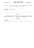 04.01AB10.096 Regeling inkomstenbelastingtabel 2011, DWJZ - Directie Wetgeving en Juridische Zaken