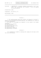 06.03AB87.051 Lham. t.u.v. art.5 m.b.t. de schildpad, DWJZ - Directie Wetgeving en Juridische Zaken