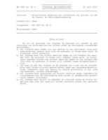 07.07GT93.004 Ministeriele regeling ter uitvoering van artikel 5a van de Slacht- en keuringsverordening, DWJZ - Directie Wetgeving en Juridische Zaken