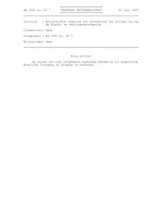 07.07GT93.007 Ministeriele regeling ter uitvoering van artikel 5a van de Slacht- en keuringsverordening, DWJZ - Directie Wetgeving en Juridische Zaken