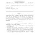 07.07GT93.026 Ministeriele regeling ter uitvoering van artikel 5a van de Slacht- en keuringsverordening, DWJZ - Directie Wetgeving en Juridische Zaken