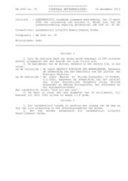 10.11AB02.035 Landsbesluit uitgifte Huwelijksmunt Aruba, DWJZ - Directie Wetgeving en Juridische Zaken