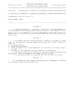 12.04GT01.002 Landsbesluit reserve en belegging ongevallenverzekering (uitv. art. 8 tweede en zesde lid), DWJZ - Directie Wetgeving en Juridische Zaken