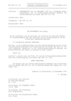 16.03AB97.055 LANDSBESLUIT van 18 september 1997 no.1 houdende inwerkingtreding van dr Invoeringsverordening Wetboek van Strafvordering van Aruba (AB 1997 no. 34), DWJZ - Directie Wetgeving en Juridische Zaken