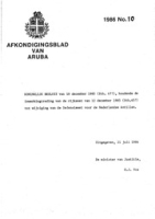 Afkondigingsblad van Aruba 1986 no. 10, DWJZ - Directie Wetgeving en Juridische Zaken
