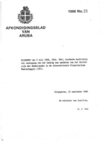 Afkondigingsblad van Aruba 1986 no. 28, DWJZ - Directie Wetgeving en Juridische Zaken