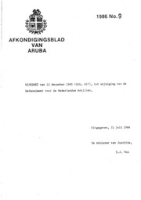 Afkondigingsblad van Aruba 1986 no. 9, DWJZ - Directie Wetgeving en Juridische Zaken