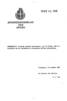 Afkondigingsblad van Aruba 1988 no. 126, DWJZ - Directie Wetgeving en Juridische Zaken